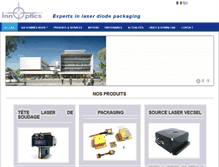 Tablet Screenshot of innoptics.com